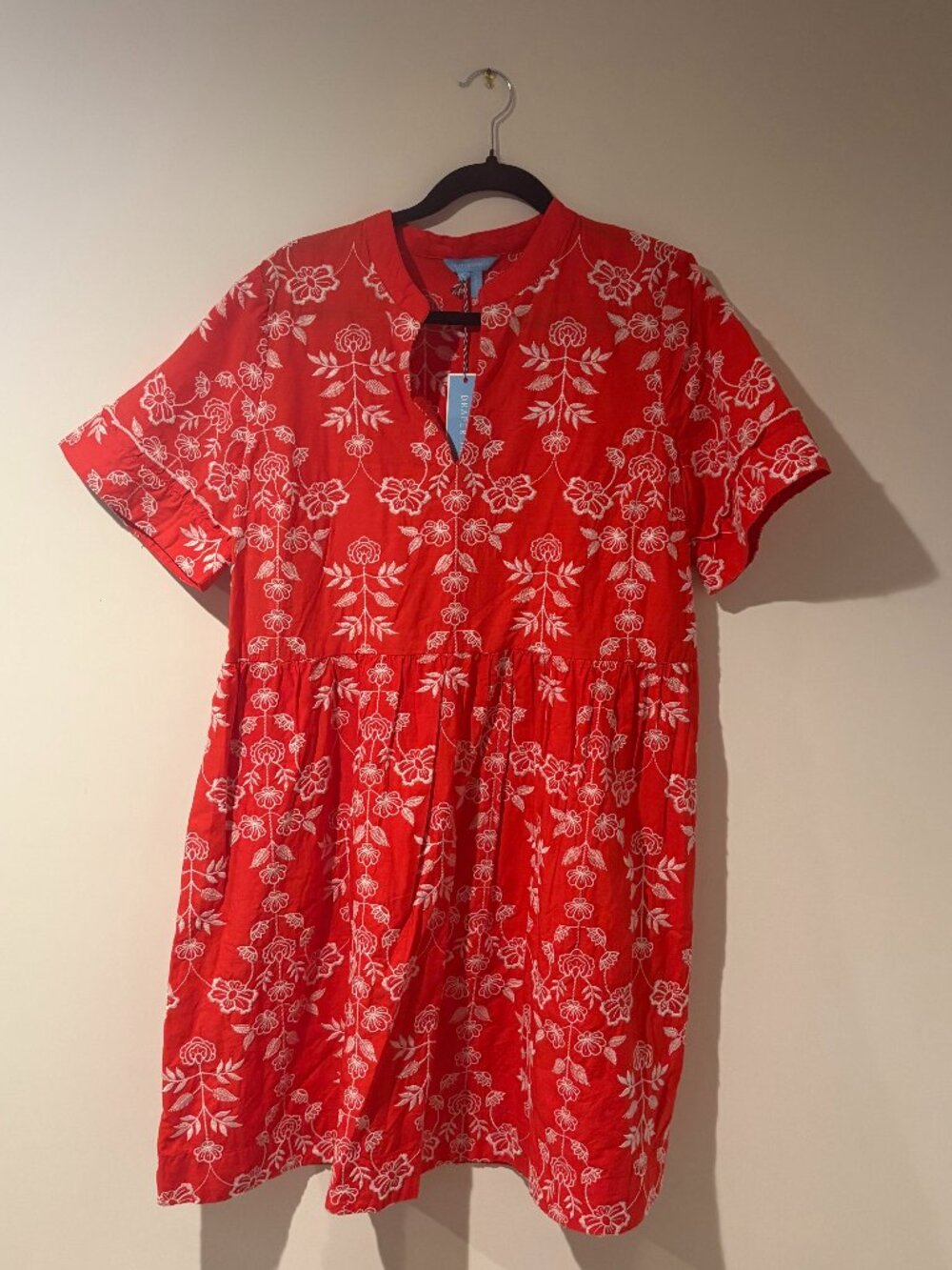 Draper James Simone Embroidered Mini Dress